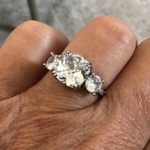 Three stone ring